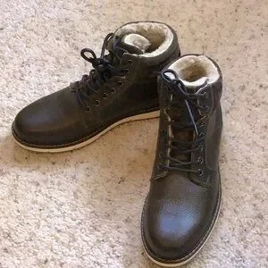 Crown Vintage Black Leather Chukka Boots NWOT Crown Vintage Casper Black Carvano Mid Chukka Boot Mens Size  main image 2
